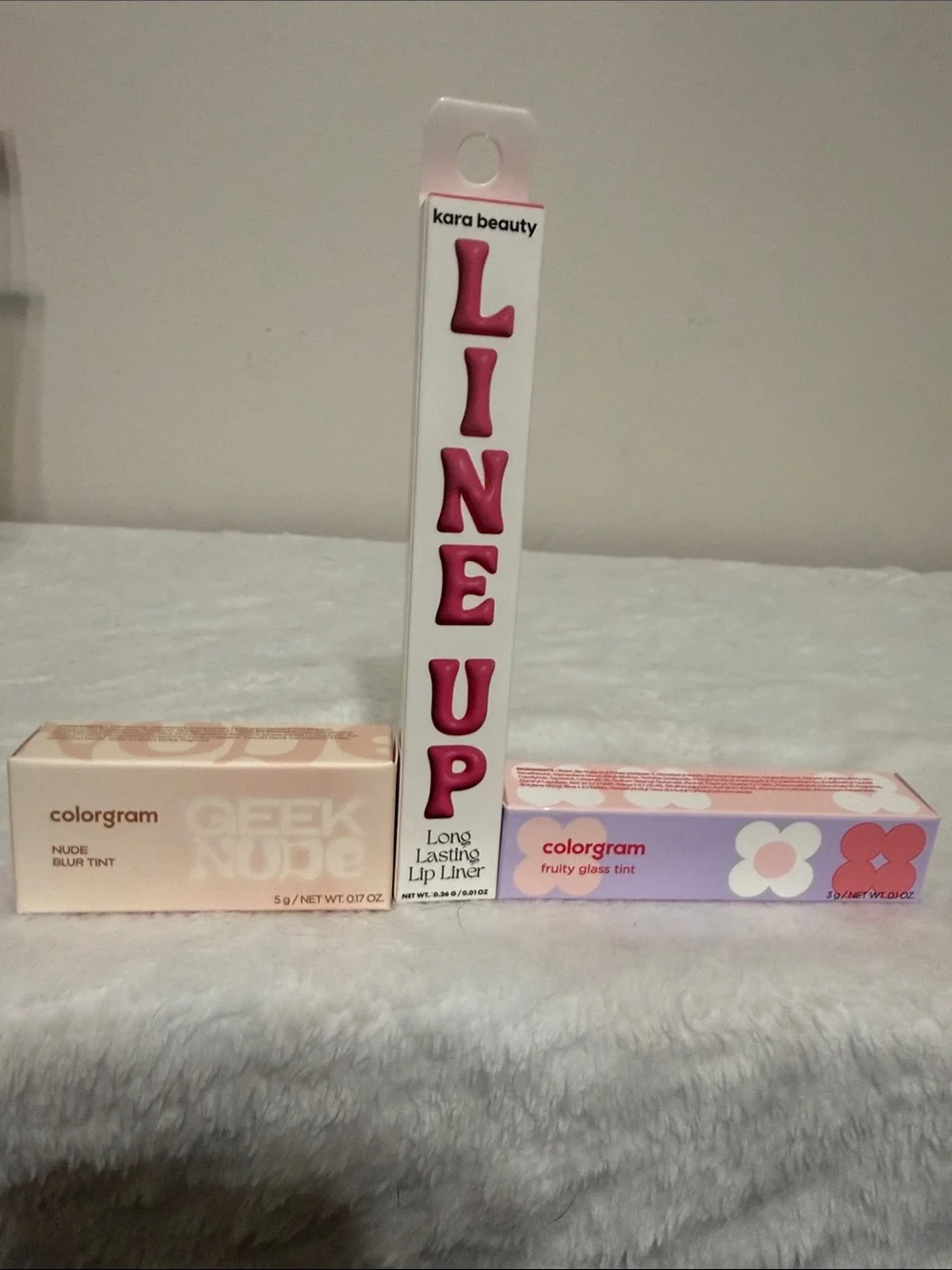 Kara Beauty Line Up Long-Lasting Lip Liner - Pink / Colorgram lip gloss & tint !